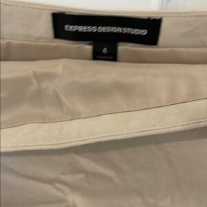 Express Beige Skirt